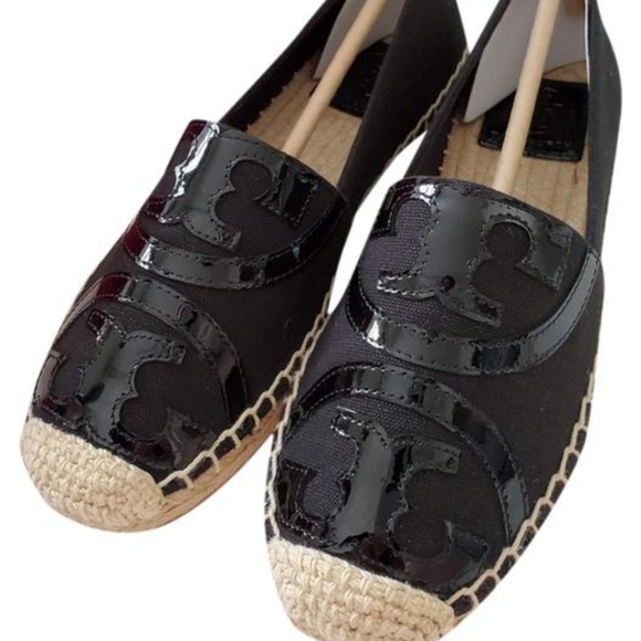 Tory Burch Black Espadrilles